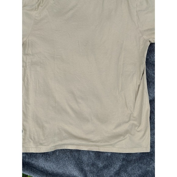 Guess Los Angeles Men's XL Tan Logo T-Shirt Short Sleeve Cotton Tee - Picture 12 of 13